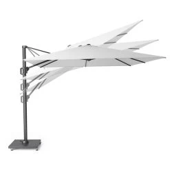 Platinum Voyager Rechthoek Zweefparasol T1 3x2 M. - Antraciet 8 Platinum Voyager Rechthoek Zweefparasol T1 3x2 M. - Antraciet -Buitenparasol Winkel 1000073309 0102
