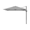 Platinum Voyager Vierkante Zweefparasol T2 2,7x2,7 M. - Light Grey -Buitenparasol Winkel 1000073311