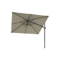 Platinum Voyager Zweefparasol T2 2,7x2,7 M. - Taupe Met Voet En Hoes -Buitenparasol Winkel 1000073326 0102