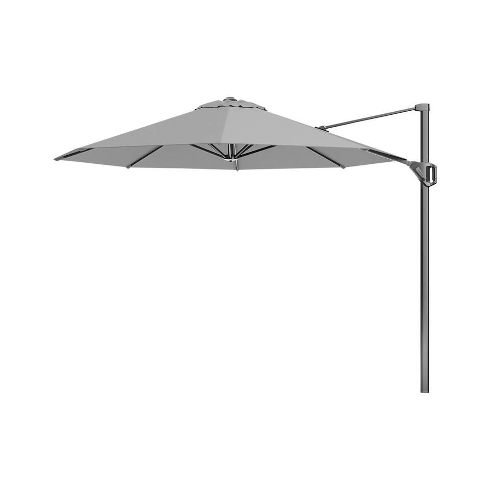 Platinum Voyager Ronde Zweefparasol T1 3m. - Light Grey 3 Platinum Voyager Ronde Zweefparasol T1 3m. - Light Grey