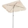 Tectake - Parasol Vanessa Beige -Buitenparasol Winkel 1000078077