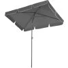 Tectake - Parasol - Vanessa Grijs -Buitenparasol Winkel 1000078080