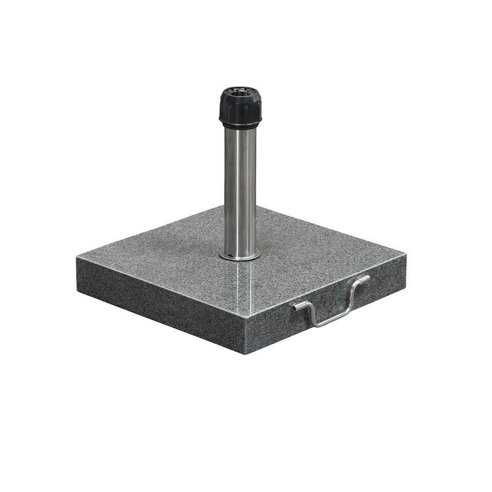 Garden Impressions Cosmo Granieten Parasolvoet 60 Kg - Space Grey 4 Garden Impressions Cosmo Granieten Parasolvoet 60 Kg - Space Grey - Afbeelding 2