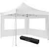 Tectake - Partytent 3x3 M. Opvouwbaar - 2 Wanden - Wit 1 Tectake - Partytent 3x3 M. Opvouwbaar - 2 Wanden - Wit -Buitenparasol Winkel 1000078106