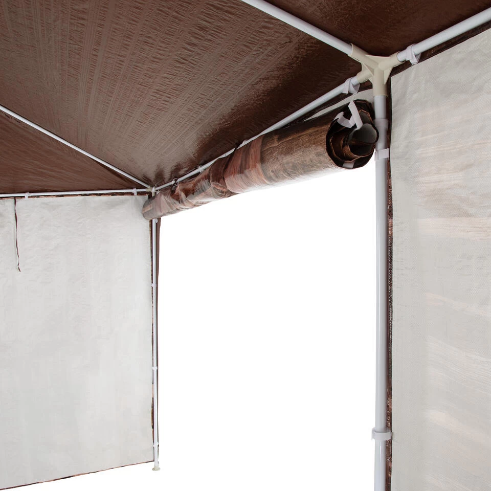 Tectake - Paviljoen Partytent Alpenhut - 9x3 M - 8 Zijdelen - 5 Tectake - Paviljoen Partytent Alpenhut - 9x3 M - 8 Zijdelen - - Afbeelding 3