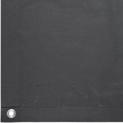 Tectake - Balkondoek Balkonreling Tuinscherm - Hoogte 90 Cm - 6 Meter - Zwart -Buitenparasol Winkel 1000082550 0102