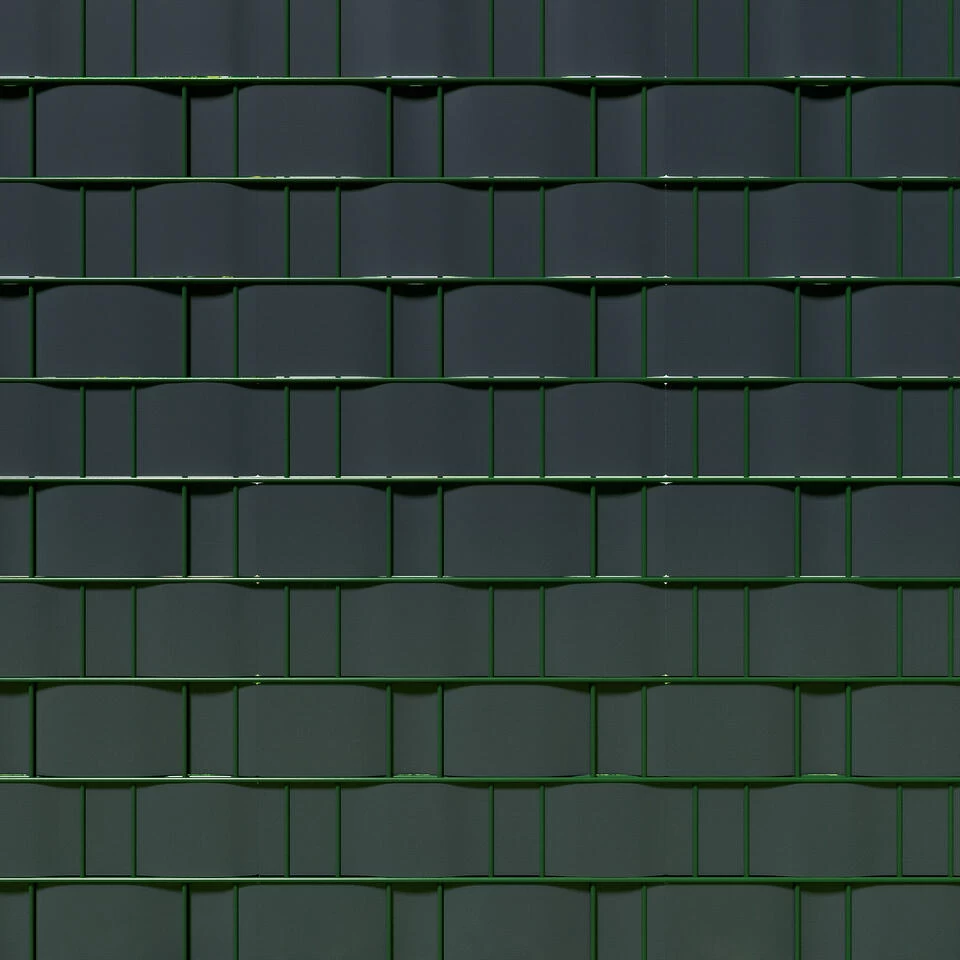 Tectake - Privacyfolie Voor Hek/tuinscherm - 35 Meter - 19 Cm Hoog - Antraciet 6 Tectake - Privacyfolie Voor Hek/tuinscherm - 35 Meter - 19 Cm Hoog - Antraciet - Afbeelding 4