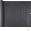 Tectake - Balkondoek Privacydoek - 75 Cmx6m - Zwart 2 Tectake - Balkondoek Privacydoek - 75 Cmx6m - Zwart -Buitenparasol Winkel 1000086075