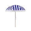 Beliani Marktscherm MONDELLO - Blauw Polyester -Buitenparasol Winkel 1000086376