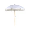 Beliani Marktscherm MONDELLO - Wit Polyester 1 Beliani Marktscherm MONDELLO - Wit Polyester -Buitenparasol Winkel 1000086377