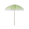 Beliani Marktscherm MONDELLO - Groen Polyester -Buitenparasol Winkel 1000086378