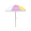 Beliani Marktscherm MONDELLO - Geel Polyester -Buitenparasol Winkel 1000086379