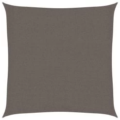 VidaXL Zonnezeil 160 G/m² 3x3 M HDPE Antracietkleurig