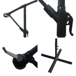 Happy Garden Schaduwzeilen OAHU - Oranje - Staal 8 Happy Garden Schaduwzeilen OAHU - Oranje - Staal -Buitenparasol Winkel 1000096144 0103