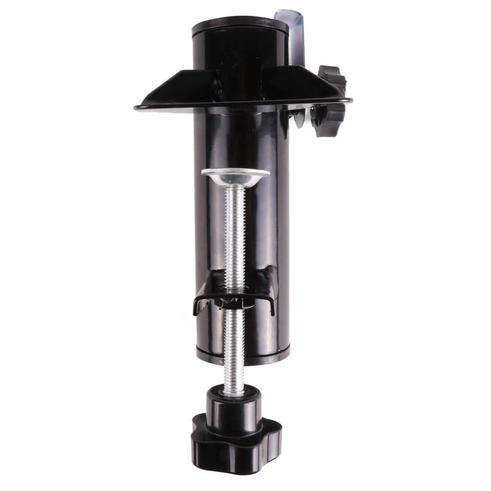 Benson Parasolvoet - Voor Balkon - Zwart - Metaal - 15,5 Cm 3 Benson Parasolvoet - Voor Balkon - Zwart - Metaal - 15,5 Cm