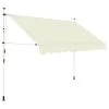 VidaXL Luifel Handmatig Uittrekbaar 300 Cm Crème -Buitenparasol Winkel 1000099791