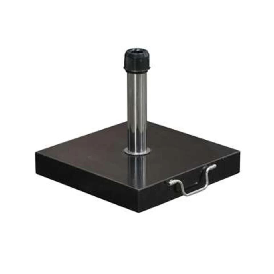 Garden Impressions Cosmo Granieten Parasolvoet 30 Kg - Zwart 3 Garden Impressions Cosmo Granieten Parasolvoet 30 Kg - Zwart