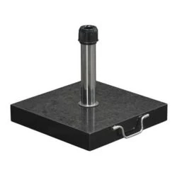 Garden Impressions Cosmo Granieten Parasolvoet 30 Kg - Antraciet