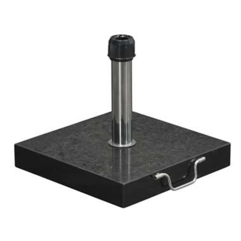 Garden Impressions Cosmo Granieten Parasolvoet 30 Kg - Antraciet 3 Garden Impressions Cosmo Granieten Parasolvoet 30 Kg - Antraciet