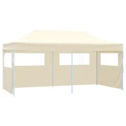 VidaXL Partytent Pop-up Inklapbaar 3x6 M Crème