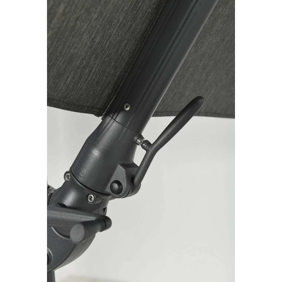 Garden Impressions Hawaii Big Pole Parasol 350x350 - D. Grijs - Groen 5 Garden Impressions Hawaii Big Pole Parasol 350x350 - D. Grijs - Groen - Afbeelding 3