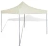 VidaXL Partytent Inklapbaar 3x3 M Crème 2 VidaXL Partytent Inklapbaar 3x3 M Crème -Buitenparasol Winkel 1623948505