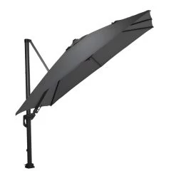 Garden Impressions Zweefparasol Hawaii Deluxe 300x300 - Donker Grijs -Buitenparasol Winkel 1651490667 0103