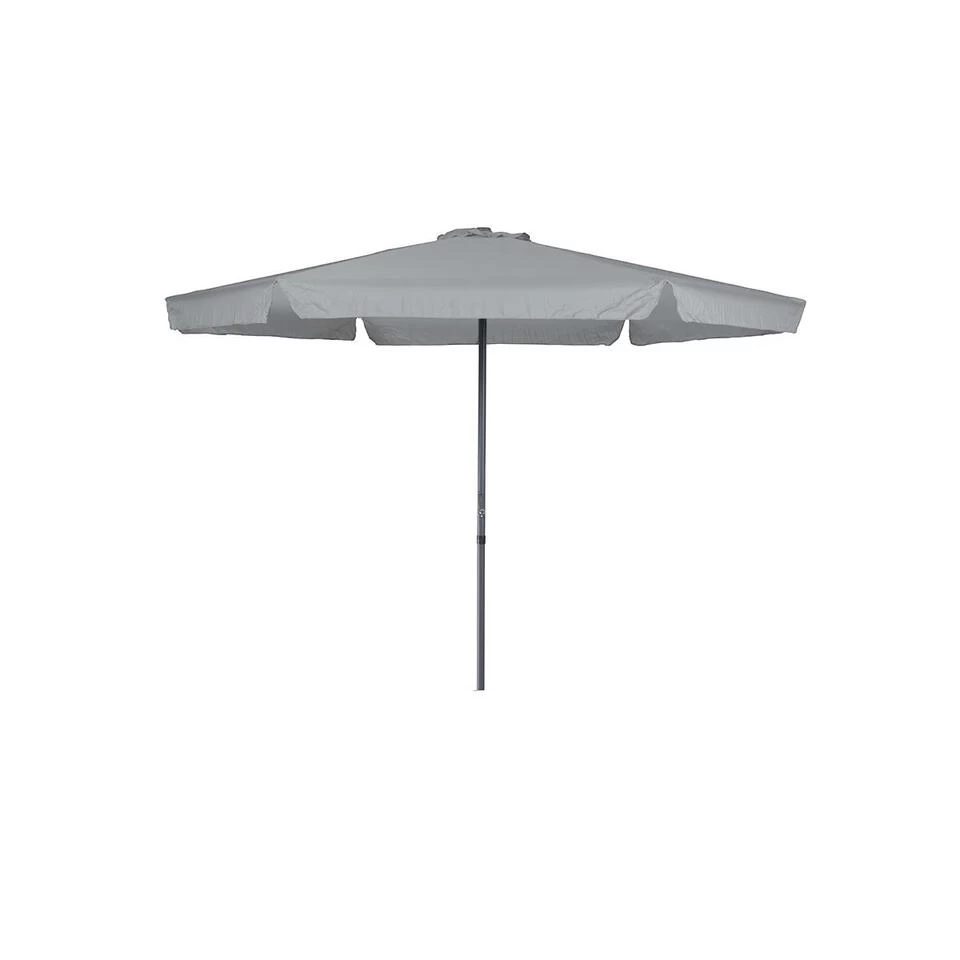 Garden Impressions Delta Parasol Ø300 - Licht Grijs 4 Garden Impressions Delta Parasol Ø300 - Licht Grijs - Afbeelding 2