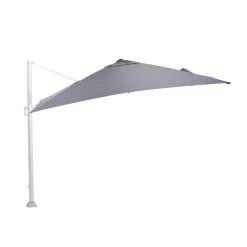 Garden Impressions Hawaii Zweefparasol 300x300 Mat White-licht Grijs