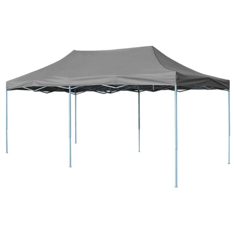 VidaXL Partytent Pop-up Inklapbaar 3x6 M Antraciet 3 VidaXL Partytent Pop-up Inklapbaar 3x6 M Antraciet