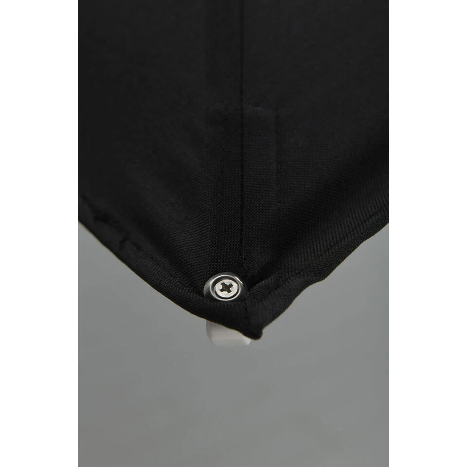 Garden Impressions Hawaii King Pole 400x400 - Mat Wit - Zwart 6 Garden Impressions Hawaii King Pole 400x400 - Mat Wit - Zwart - Afbeelding 4