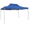 VidaXL Partytent Inklapbaar 3x4 M Staal Blauw -Buitenparasol Winkel 1934268647