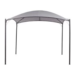 Beliani Tuinpaviljoen VOMERO - Grijs Polyester, Staal 9 Beliani Tuinpaviljoen VOMERO - Grijs Polyester, Staal -Buitenparasol Winkel 197fc403d3ea4986a4f7221c998f03bd