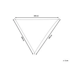 Beliani Schaduwdoek LUKKA - Grijs Polyester 8 Beliani Schaduwdoek LUKKA - Grijs Polyester -Buitenparasol Winkel 29372ec26a3b4968bce51462cdaf12af
