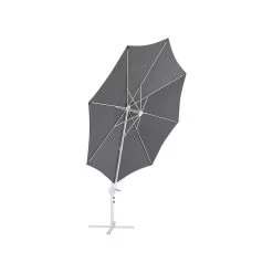 Beliani Cantilever Parasol SAVONA II - Grijs Polyester -Buitenparasol Winkel 2d0c6aad5d3d459386fe41337eb09269