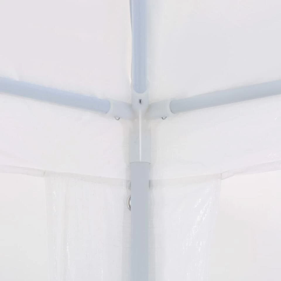 VidaXL Partytent 3x6 M PE Wit 6 VidaXL Partytent 3x6 M PE Wit - Afbeelding 4