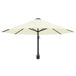 VidaXL Wandparasol Met Metalen Paal 300 Cm Zandkleurig 8 VidaXL Wandparasol Met Metalen Paal 300 Cm Zandkleurig -Buitenparasol Winkel 3097d97061314aff83d39a3da926b9fa