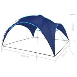 VidaXL Partytent Boog 450x450x265 Cm Donkerblauw -Buitenparasol Winkel 38812b8c923b4b029d1386a2703da9f6