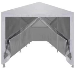 VidaXL Partytent Met 10 Mesh Zijwanden 12x3 M -Buitenparasol Winkel 4fc44dde2e46454ba9808a7e70aa6718
