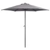 Le Sud Parasol Blanca - Antraciet - Ø250 Cm 2 Le Sud Parasol Blanca - Antraciet - Ø250 Cm -Buitenparasol Winkel 52304056