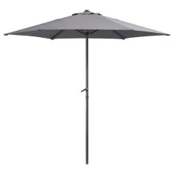 Le Sud Parasol Blanca - Antraciet - Ø250 Cm