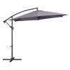 Le Sud Zweefparasol Brava - Antraciet - Ø300 Cm -Buitenparasol Winkel 52304160