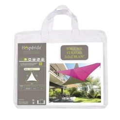 Hesperide Schaduwdoek Curacao - Driehoekig - Wit - 2 X 2 M -Buitenparasol Winkel 62719892895c42e297c193ba0fd233da