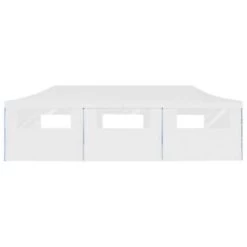 VidaXL Partytent Pop-up Met 8 Zijwanden 3x9 M Wit -Buitenparasol Winkel 62fea1937165444ba59d13e692993e64