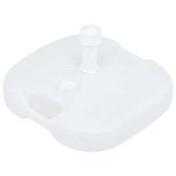 VidaXL Parasolvoet Gevuld Met Zand/water 16 L Kunststof Wit -Buitenparasol Winkel 67be485418c24270a351c3cff4178e04