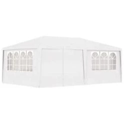 VidaXL Partytent Met Zijwanden Professioneel 90 G/m² 4x6 M Wit -Buitenparasol Winkel 6a3167d421604a01bc542e35275ead7e