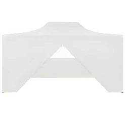 VidaXL Partytent Met 4 Zijwanden Inklapbaar 3x4 M Staal Wit -Buitenparasol Winkel 6c33a8437c4c4c3f882d49fc636e7fad