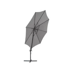 Beliani Cantilever Parasol SAVONA II - Grijs Polyester 8 Beliani Cantilever Parasol SAVONA II - Grijs Polyester -Buitenparasol Winkel 7872bd9bfdbd4ec598362530bc28c88a