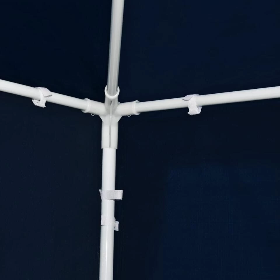 VidaXL Partytent 3x12 M Blauw 6 VidaXL Partytent 3x12 M Blauw - Afbeelding 4