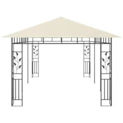 VidaXL Prieel Met Klamboe 6x3x2,73 M Crème 8 VidaXL Prieel Met Klamboe 6x3x2,73 M Crème -Buitenparasol Winkel 95322111d6424a859a28559a91b35ed1
